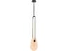 Palmea 1-Light Aged Brass Mini Pendant