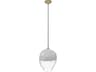 Sonoma Ave Pendant Light in Brushed Brass