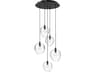 Sonoma Ave 5-Light Multi-Light Pendant Dark Bronze