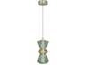 Rosewood Collection LED Pendant Elegant Ribbed Glass