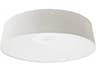 Cermack St LED Flush Mount in Ivory Linen