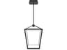 Park Ave LED Pendant Light Modern Black
