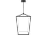 Park Ave LED Pendant Modern Black