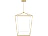Park Ave LED Pendant Chandelier Gold