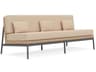Terra Aluminum Cushion Sofa