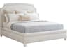 Upholstery Avalon White Tides Upholstered Queen Panel Bed