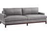 Upholstery Horizon Ocean Gray Leather Sofa