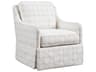 Upholstery Salt Creek Swivel Fabric Accent Chair