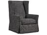Upholstery El Moro Swivel Fabric Accent Chair