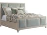Newport Crystal Cove Sailcloth Beige Wood Queen Panel Bed
