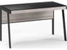 Compact Desk Sigma Strata Finish Glass Top