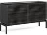 Corridor SV 50 Inch Slim Media Cabinet Charcoal Stained Ash