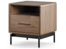 Linq Nightstand 22 Inch Sliding Top Integrated Power