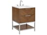 Diamond 24" Walnut Brushed Nickel Vanity
