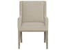 Upholstered Dining Arm Chair Linea Solid Ash