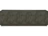 Entertainment Credenza Linea Cerused Charcoal 5 Door