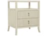East Hampton Nightstand 2 Drawer Cerused Linen