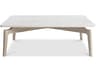 Aurora White Stone Coffee Table