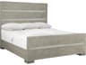 Foundations Dark Shale Light Gray Wood California King Panel Bed