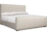 Tribeca Beige Upholstered Queen Panel Bed