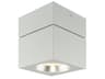 Surface Mount Square 1-Light White LED Flush