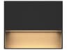LED Outdoor Step Light Piazza Black Cast Aluminum