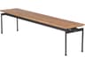 Layout Steel Teak Bench