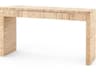 Morgan Rectangular Wood Papyrus Console Table