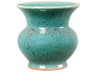 Olympia Mottled Turquoise Blue Vase