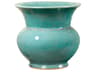 Olympia Mottled Turquoise Blue Vase