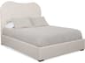 Lydia White Hardwood Wood Queen Platform Bed
