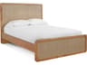 Nova Brown Mindi Wood Queen Panel Bed