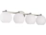 Ansley 4-Light Brushed Nickel Vanity Light
