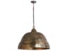 Sedona 1-Light Oxidized Brass Bell Pendant