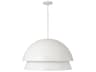 Jensen 1-light Matte White Pendant