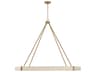 Delaney 12-Light Matte Brass Candelabra Round Chandelier