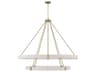 Delaney 20-Light Matte Brass Round Chandelier