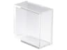 Clear Square Acrylic Pedestal