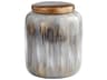 Olive Glaze Spirit Container