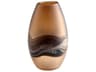 Amber Swirl Nina Vase