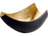 Matt Black Gold Boema Serving Tray