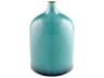 Native Gloss Turquoise Glaze 15" High Vase