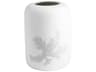 Azraa White 8" High Vase