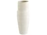 Leela White 18" High Vase