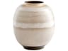 Kasha Mocha 12" High Vase