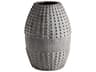 Scoria Gray 15" High Vase