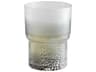 Canyonland Clear / Guilded Silver 10" High Vase