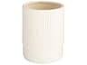 Harmonica White 9" High Vase