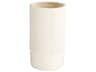 Harmonica White 12" High Vase