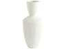 Bravo White 19" High Vase
